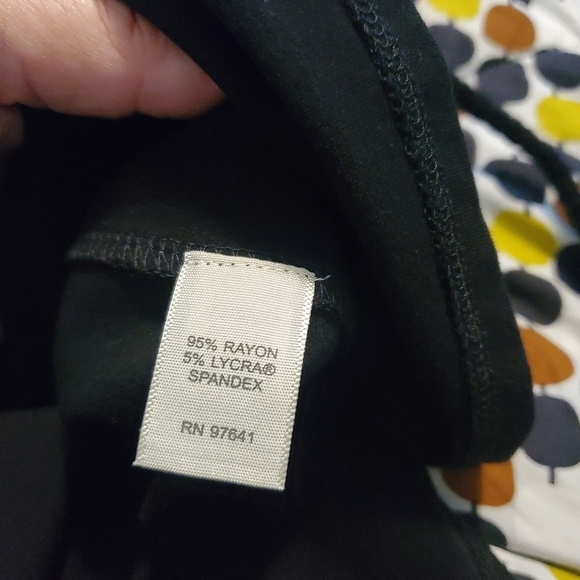 NWT J. Jill Black Midi Knit Dress Size Small, Stretch, Rope tie Belt - Picture 12 of 12